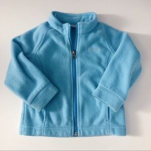 Girls Columbia fleece jacket, size 2T